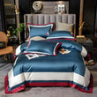Load image into Gallery viewer, Degani Egyptian Cotton Patchwork Duvet Set freeshipping - Decorfaure