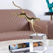Load image into Gallery viewer, Fierce Jaguar Copper Sculpture freeshipping - Decorfaure