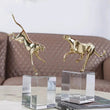 Load image into Gallery viewer, Fierce Jaguar Copper Sculpture freeshipping - Decorfaure