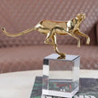 Load image into Gallery viewer, Fierce Jaguar Copper Sculpture freeshipping - Decorfaure