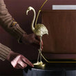 Load image into Gallery viewer, Golden Flamingo Ornament freeshipping - Decorfaure
