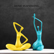 Load image into Gallery viewer, Yoga Woman Sculpture Decorfaure