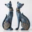 Load image into Gallery viewer, Elegant Cat Figurine Decorfaure