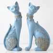 Load image into Gallery viewer, Elegant Cat Figurine Decorfaure