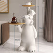 Laden Sie das Bild in den Galerie-Viewer, Polar Bear Statue Table Decorfaure