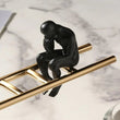 Laden Sie das Bild in den Galerie-Viewer, Man On stair Statue Decorfaure