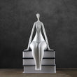 Load image into Gallery viewer, Yoga Woman Sculpture Decorfaure