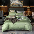 Load image into Gallery viewer, Mariam Reversible Egyption Cotton Duvet Set freeshipping - Decorfaure