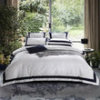 Load image into Gallery viewer, Mehak Egyptian Cotton Luxury White Duvet Set freeshipping - Decorfaure
