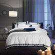 Load image into Gallery viewer, Mehak Egyptian Cotton Luxury White Duvet Set freeshipping - Decorfaure