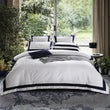 Load image into Gallery viewer, Mehak Egyptian Cotton Luxury White Duvet Set freeshipping - Decorfaure
