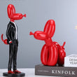Load image into Gallery viewer, Gentleman Balloon Dog Statue Decorfaure