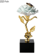 Load image into Gallery viewer, Brass Flower Sculpture Decorfaure