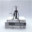 Load image into Gallery viewer, Metal Human Sculpture Decorfaure