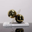 Cargar imagen en el visor de la galería, Golden Ball Abstract Ornament Decorfaure