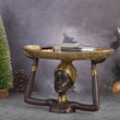 Load image into Gallery viewer, Mala African Statue Tray Decorfaure