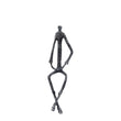 Load image into Gallery viewer, Metal Human Sculpture Decorfaure