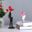 Load image into Gallery viewer, Gentleman Balloon Dog Statue Decorfaure