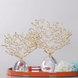 Load image into Gallery viewer, Coral Crystal Tree Sculpture Decorfaure