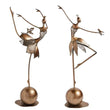 Load image into Gallery viewer, Metal Ballet Girl Sculpture Decorfaure UK