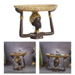 Load image into Gallery viewer, Mala African Statue Tray Decorfaure