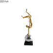Laden Sie das Bild in den Galerie-Viewer, Silver Acrobat Sculpture Decorfaure