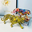 Cargar imagen en el visor de la galería, Colorful Art Leopard Statue Decorfaure