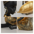 Load image into Gallery viewer, African Tray Girl Sculpture Decorfaure