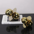 Cargar imagen en el visor de la galería, Golden Ball Abstract Ornament Decorfaure