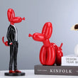 Load image into Gallery viewer, Gentleman Balloon Dog Statue Decorfaure