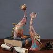 Cargar imagen en el visor de la galería, Graffiti Cat Sculpture Decorfaure
