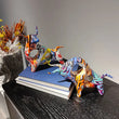 Cargar imagen en el visor de la galería, Graffiti Bull Sculpture Decorfaure