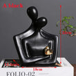 Load image into Gallery viewer, Couple Heart Sculpture Decorfaure