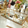 Load image into Gallery viewer, Vintage Metal Glass Tray freeshipping - Decorfaure