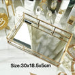 Load image into Gallery viewer, Vintage Metal Glass Tray freeshipping - Decorfaure
