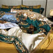Load image into Gallery viewer, Vintage Silk Embroidered Bedding Set Decorfaure