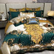 Load image into Gallery viewer, Vintage Silk Embroidered Bedding Set Decorfaure