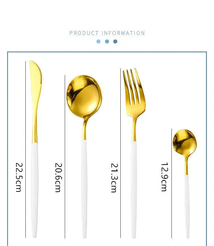 24 pieces Stainless Steel Flatware freeshipping - Decorfaure