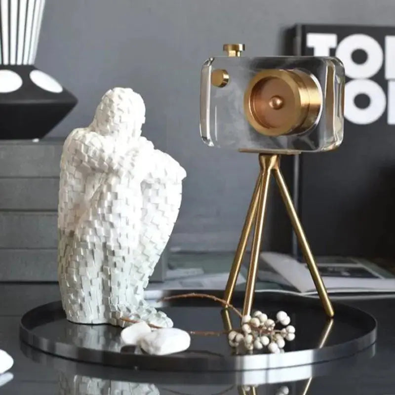 Abstract Sitting Sculpture freeshipping - Decorfaure