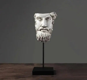 American Retro Face Sculpture freeshipping - Decorfaure