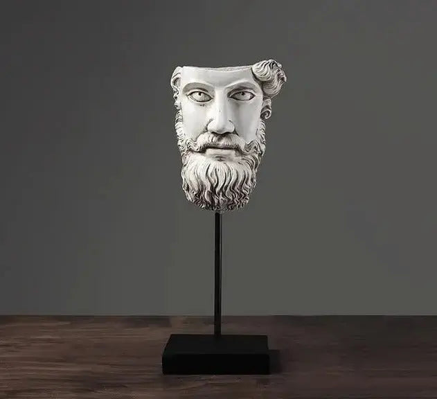 American Retro Face Sculpture freeshipping - Decorfaure