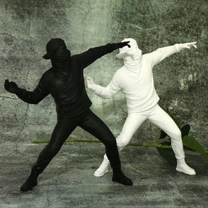 Banksy Flower Thrower-Free shipping-Decorfaure