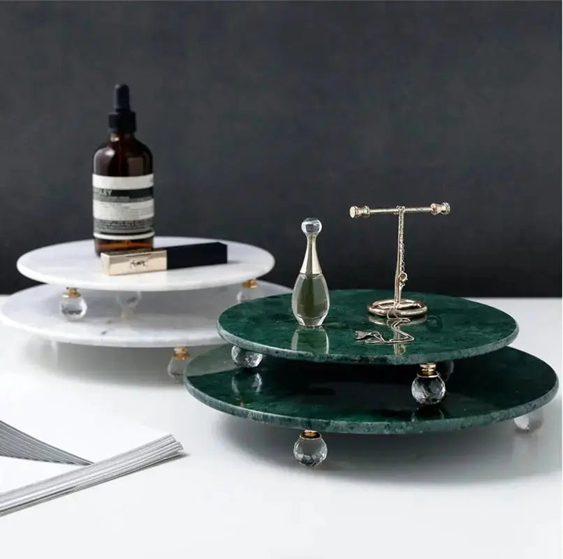 Belevue Natural Marble Tray freeshipping - Decorfaure