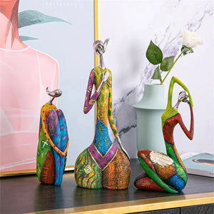 Colourful Girl freeshipping - Decorfaure