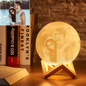 Custom Photo Moon Lamp freeshipping - Decorfaure