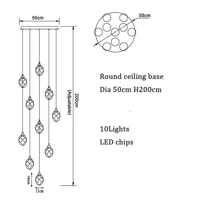 Drop Chandelier freeshipping - Decorfaure