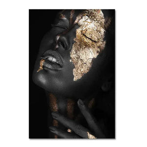 Elegant African Woman freeshipping - Decorfaure
