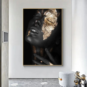 Elegant African Woman freeshipping - Decorfaure