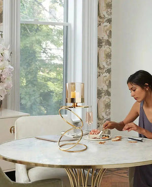 Elegant Metal Candle Holders freeshipping - Decorfaure
