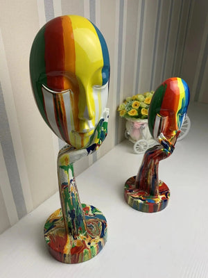 Face Mask Of Art freeshipping - Decorfaure